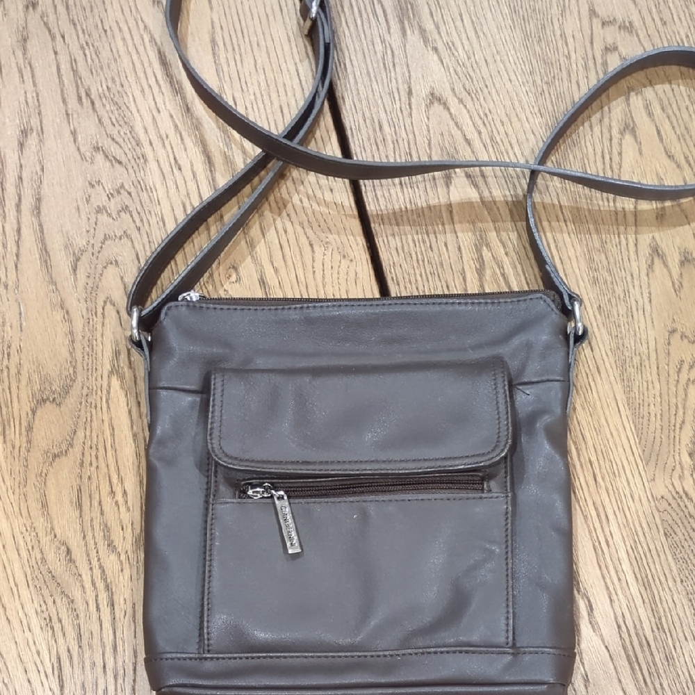 Giani Bernini Leather Crossbody Purse